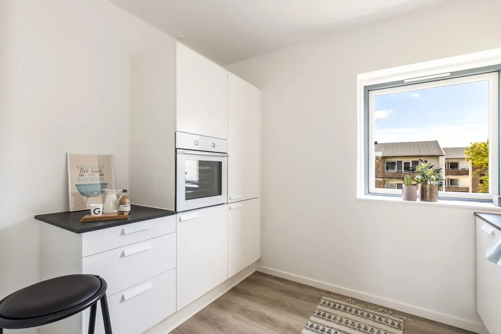 Cuisine - 3-Bedroom Flat with Balcony in Vejle
