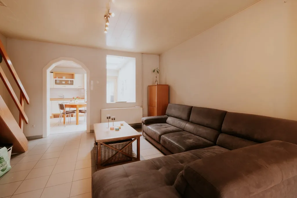 Séjour - Maison avec Jardin Urbain à Renaix
