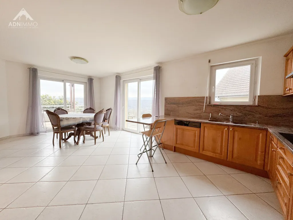 Cuisine - Maison individuelle avec terrasse sud à Pougny