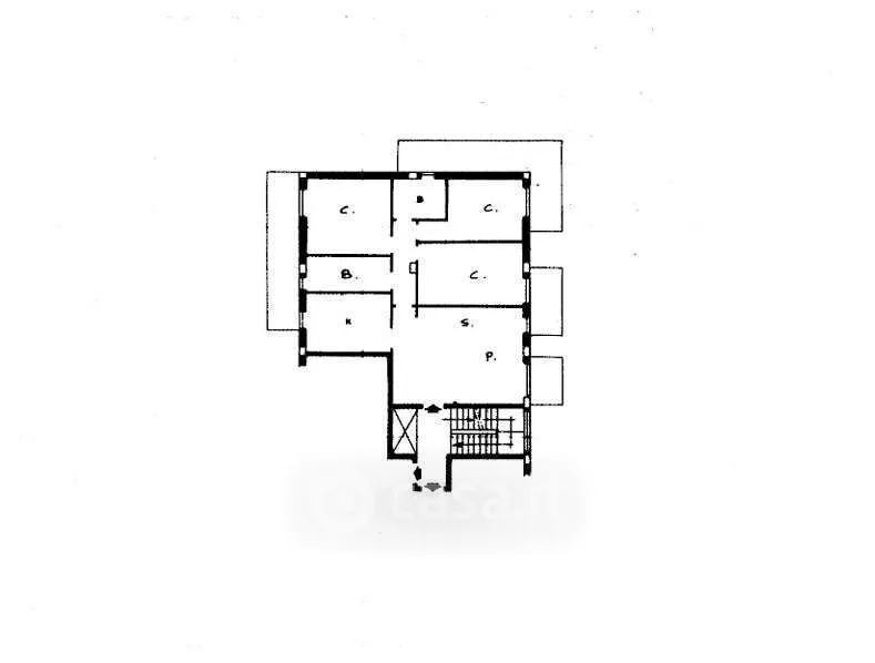 Plaan - Spacious Apartment with Triple Exposure in Cagliari