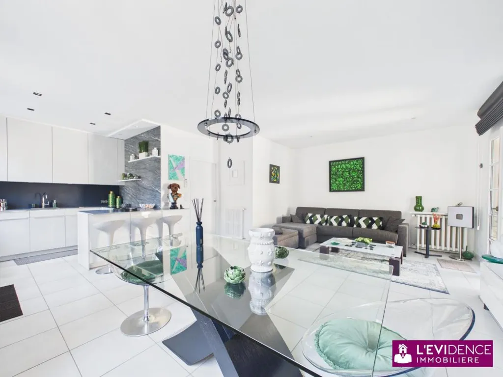 Salle à manger - Villa Rénovée avec Jardin près de la Plage à La Baule