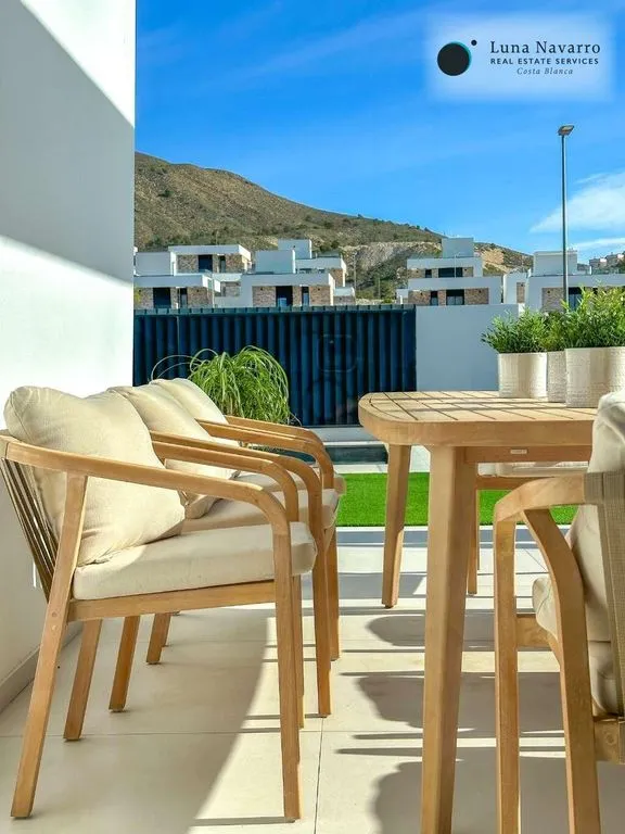 Terrace - Modern Villa with Sea View in Finestrat