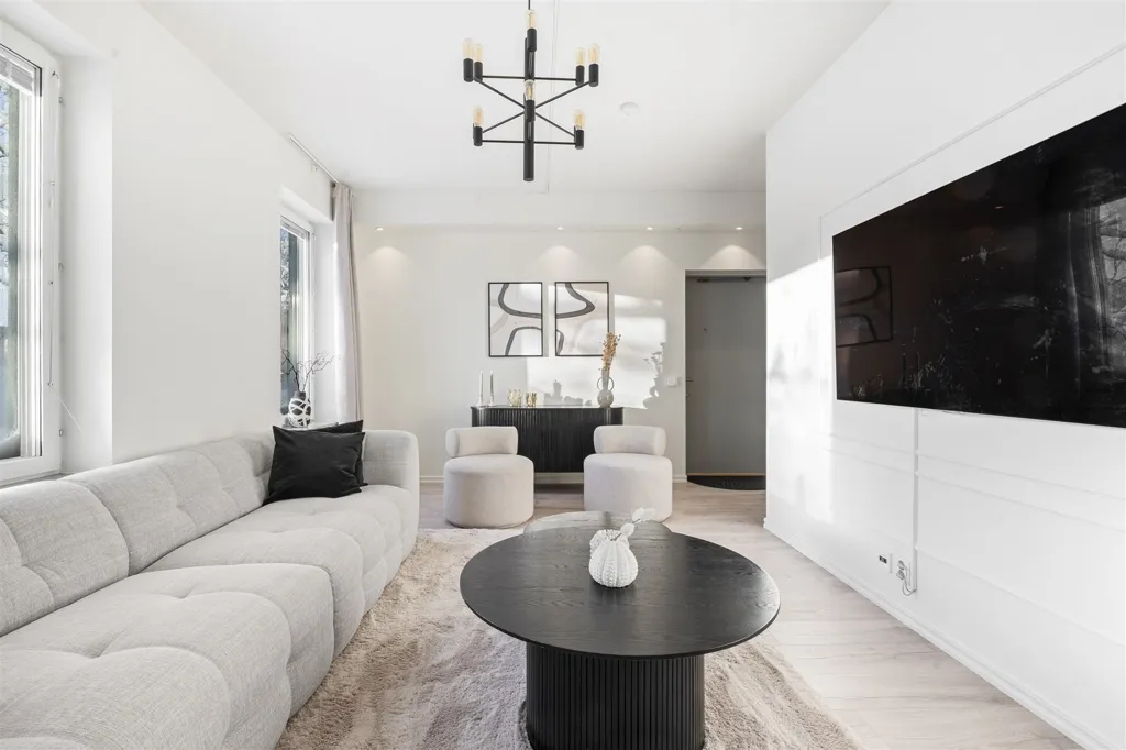 Soggiorno - Apartment with Balcony in Uppsala
