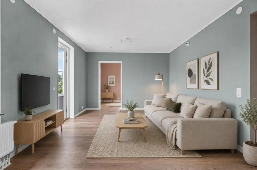 Elutuba - Modern Flat with Balcony in Läggesta