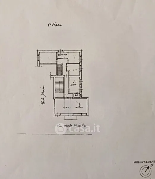 Plaan - Apartment with Balcony in Ortona Centre