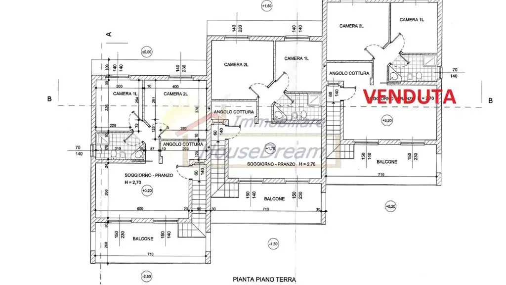 Plan - Terraced Villa with Private Garden in Nebbiuno