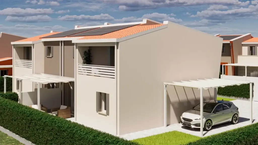New Villa with Solar Panels in Brugine