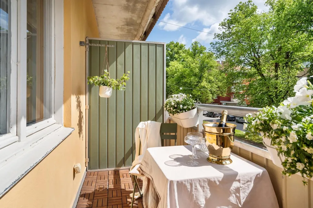 Balcon - Apartment with Central Location in Höganäs