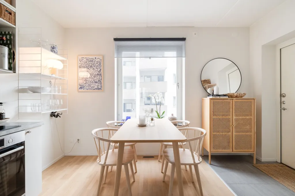 Sala da pranzo - Modern Flat with City Proximity in Munksjöstaden