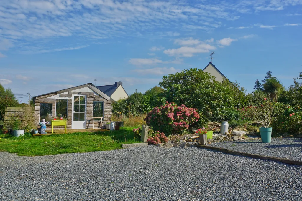 Jardin - Longère en Pierre avec Gîte à 5 mn de Guingamp