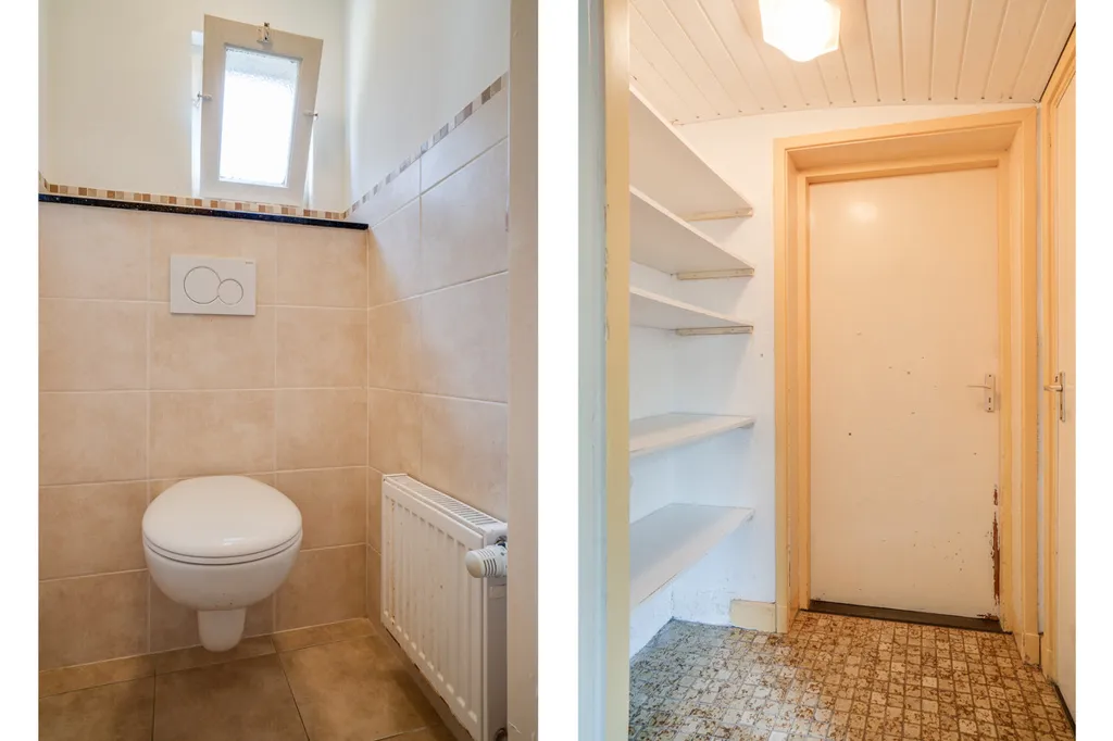 Bathrooms - Characterful Two-Storey House with Garden in Reuver