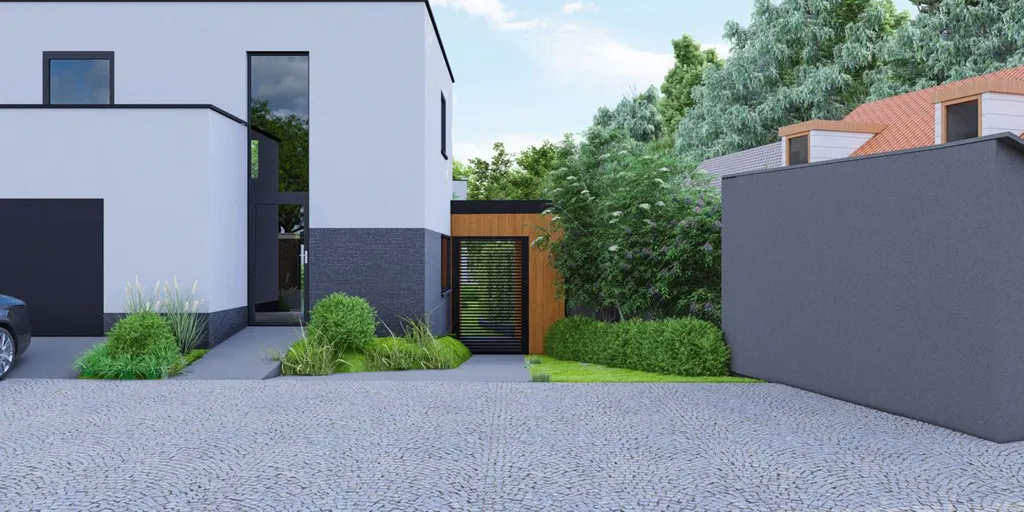 Energy-Efficient Semi-Open House in Mere