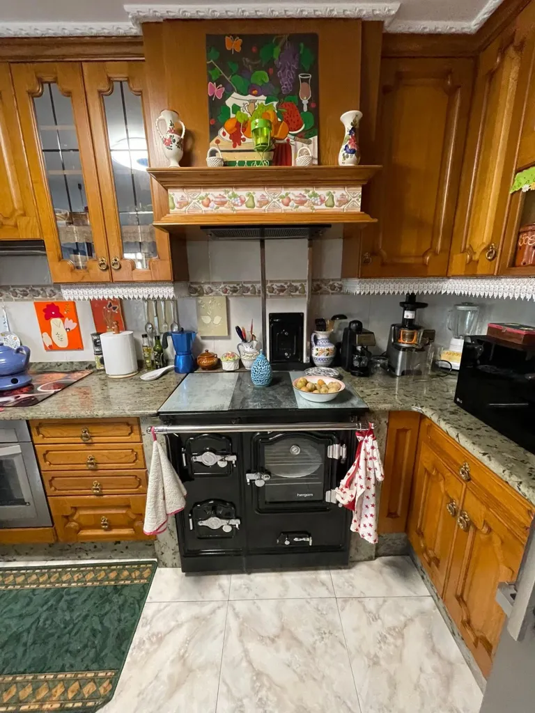 Cuisine - Chalet with Private Pool in Ajo, Cantabria