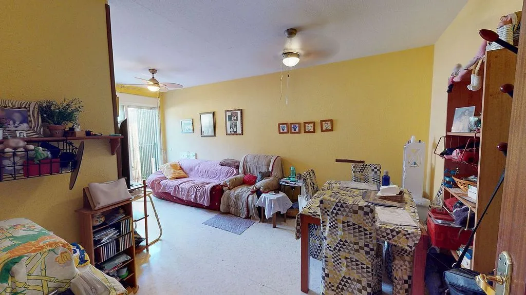 Séjour - T2 Flat with Terrace in Piedras Redondas