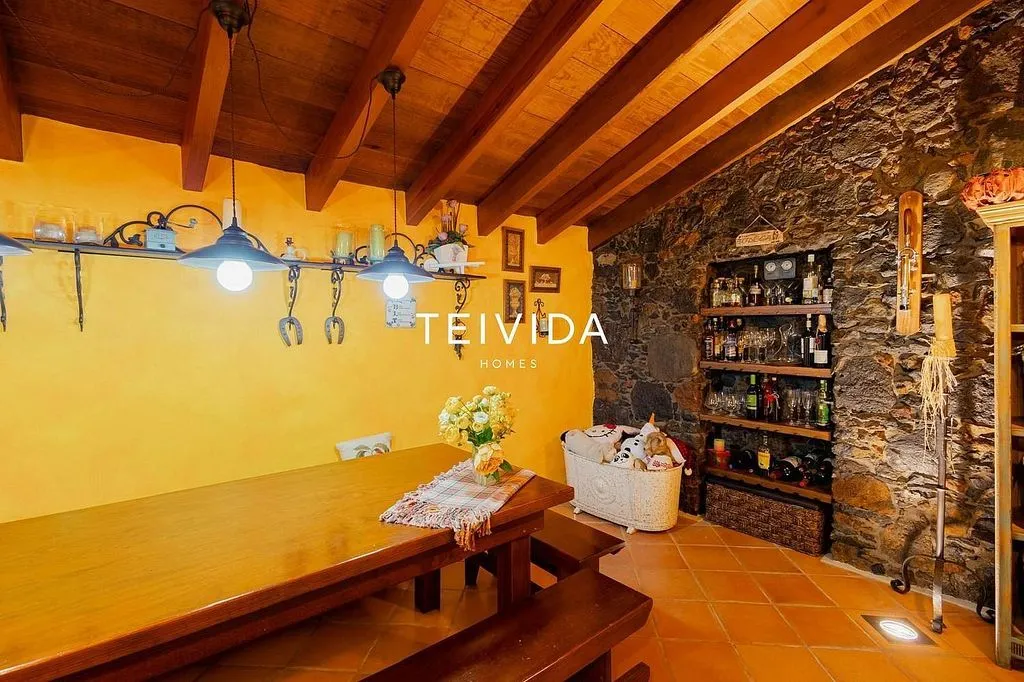 Dining Room - Villa with Pool and Bodega in El Rosario