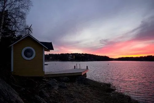 Extérieur - Parhouse with Sea View in Torsbyfjärden