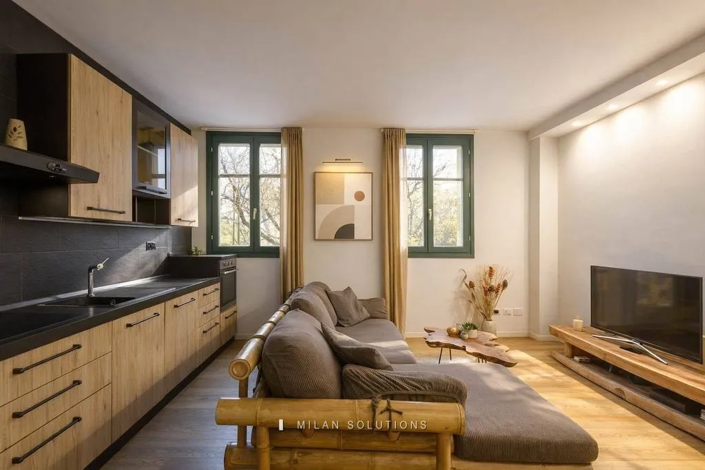 Séjour - Luxury Apartment with Park View in Milan