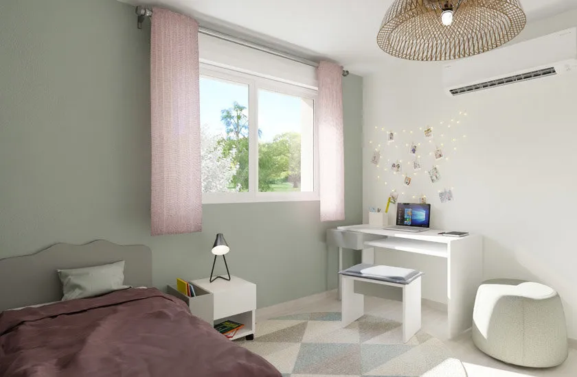 Chambres - Maison Contemporaine avec 4 Chambres à Coupray