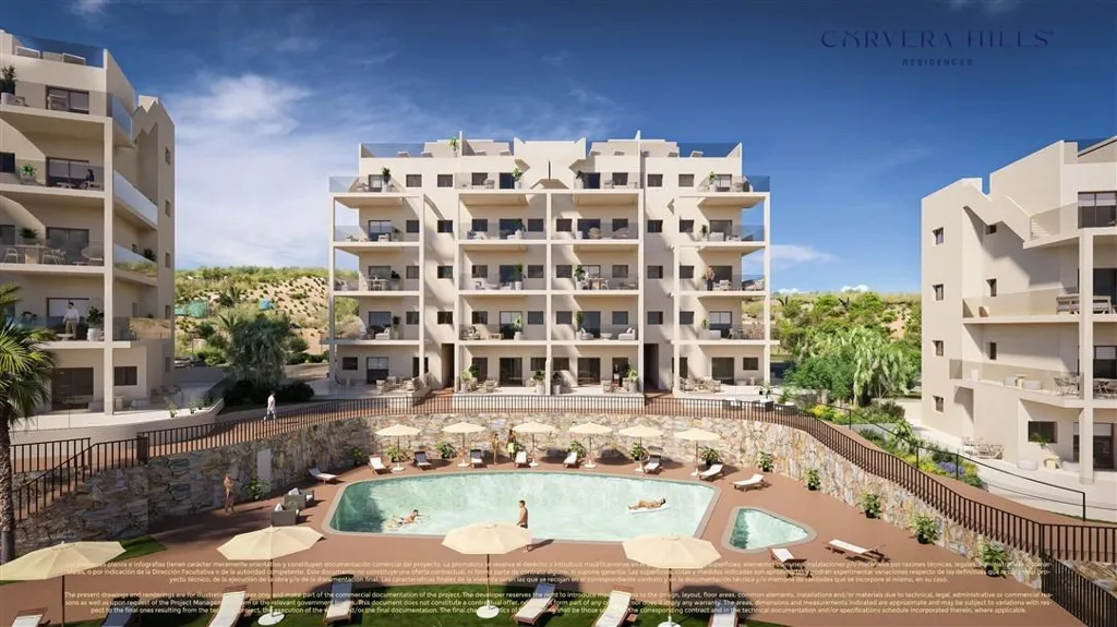 Piscina - Apartment with Pool in Corvera, Murcia