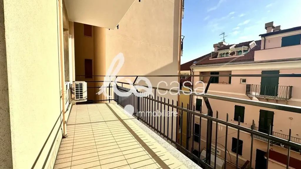 Balcon - Bright Bilocale with Sea View in Loano