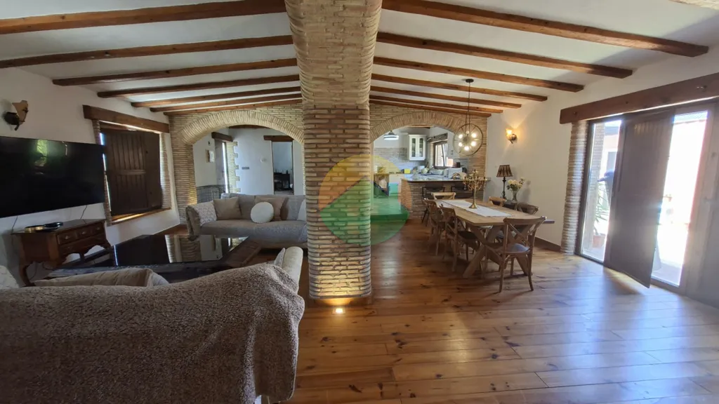 Séjour - Rustic Spanish House with Terrace in Totana