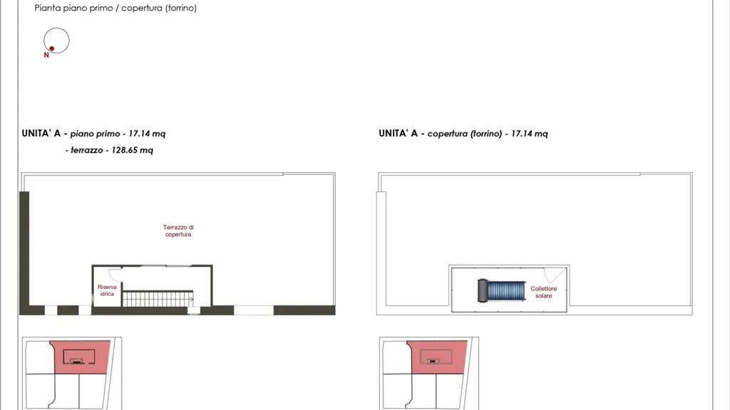 Plan - Modern Villa with Pool in Palermo