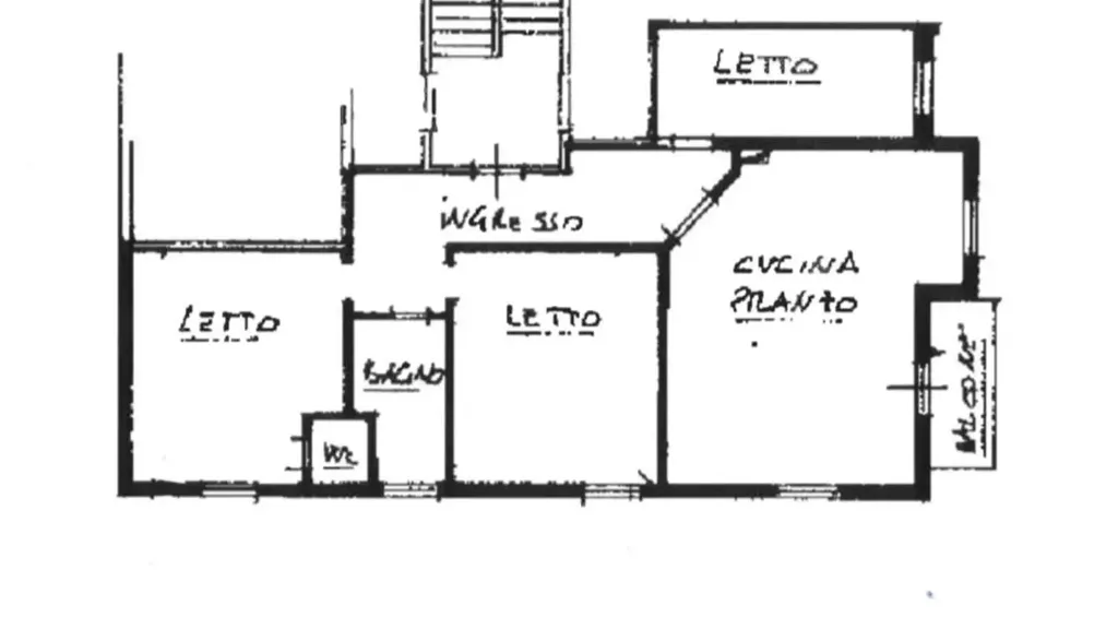 Plaan - Apartment with Balcony in Modena