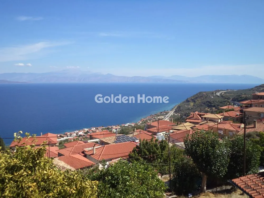 Garten - Building Land with Sea View in Platanos, Aegiali