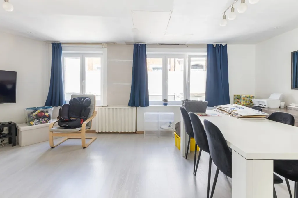 Salle à manger - Duplex à Rénover en Centre-ville de La Panne