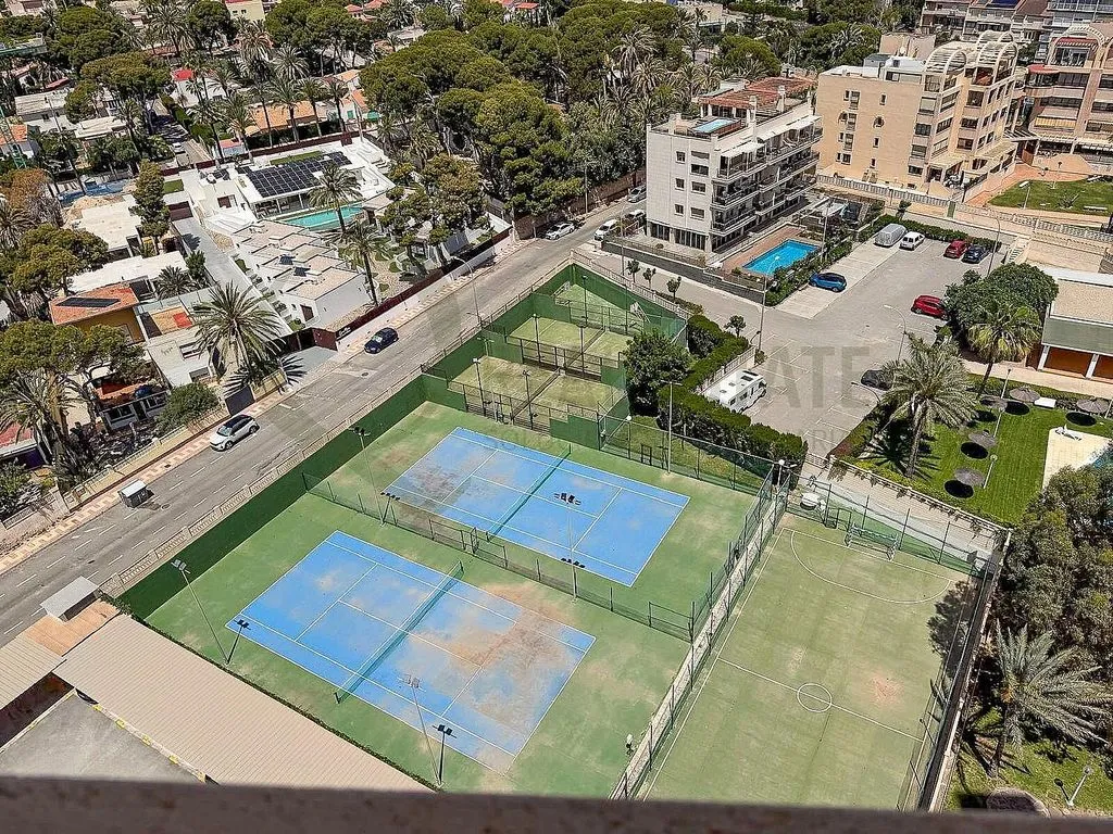 Õhuvaade - Apartment with Sea View and Pool in El Campello
