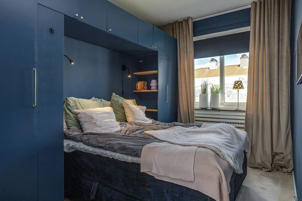 Chambres - Renovated Apartment with South-Facing Balcony in Halmstad