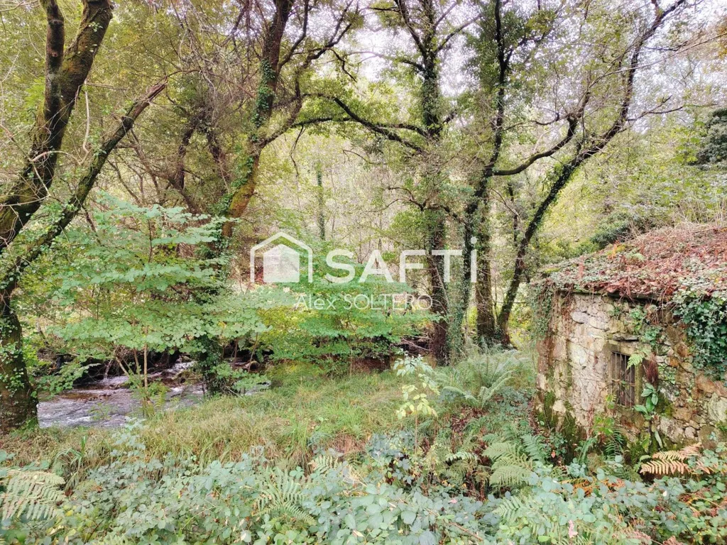 Jardin - Stone House with Large Plot in Negreira