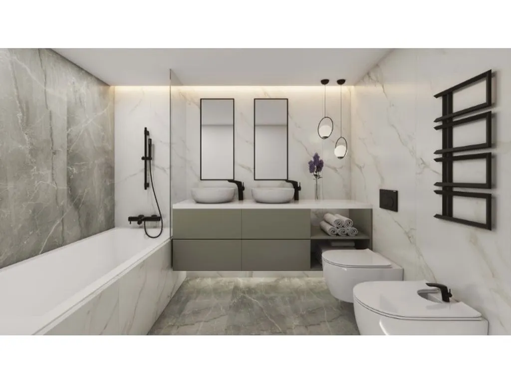 Salles de bain - Luxury Flat with Balcony in Avenidas Novas