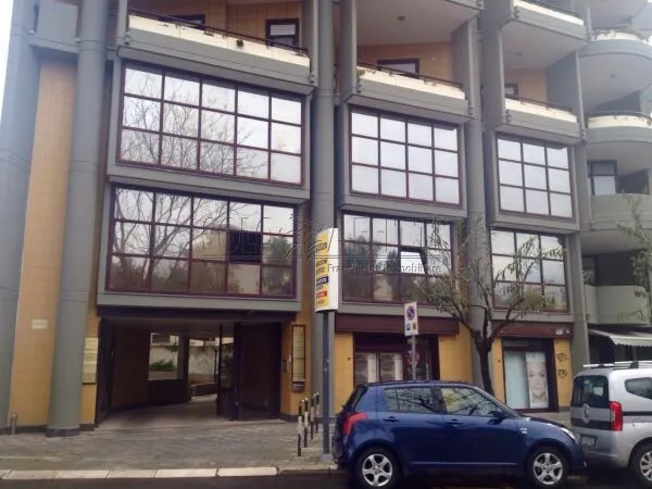 Exterior - Modern Office with Balcony in Viale Ennio