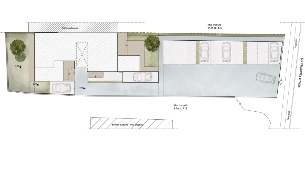 Plaan - Modernised Trilocale with Terrace in Castelfiorentino