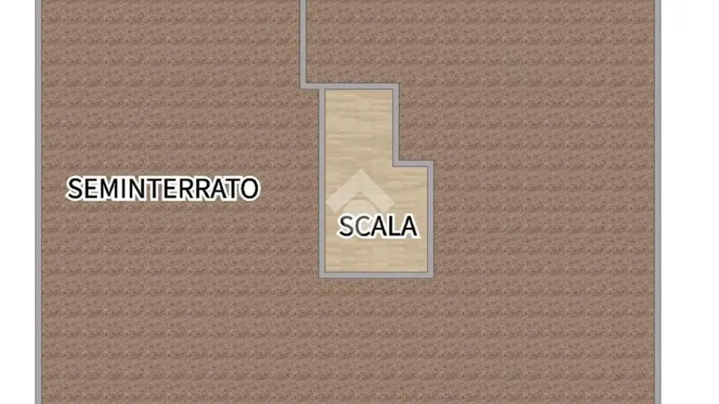 Floor Plan - Terraced Villa with Private Garden in Cerisano