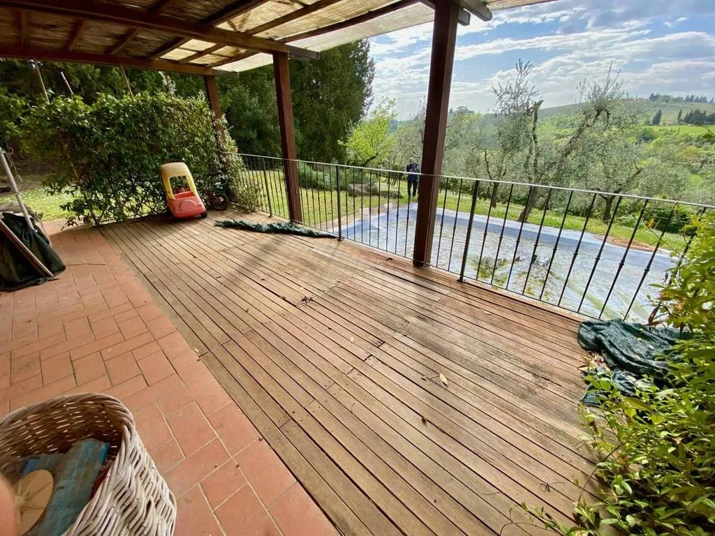 Terrasse - Colonica with Pool in Greve in Chianti