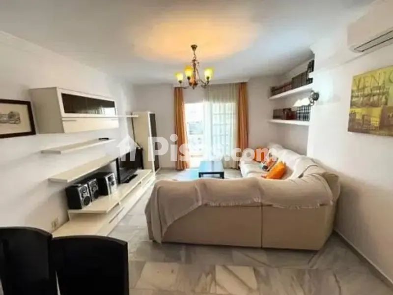 Soggiorno - Two-Bedroom Apartment with Pool in El Morche, Torrox