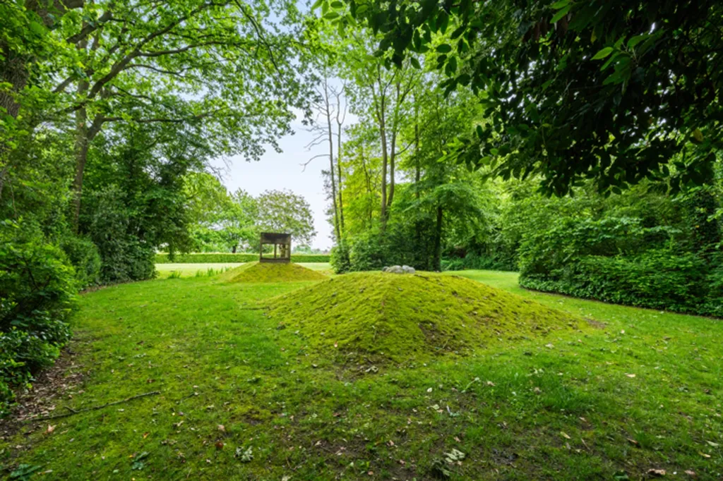 Jardin - Villa Architecturale avec Vue sur le Paysage à Meulebeke