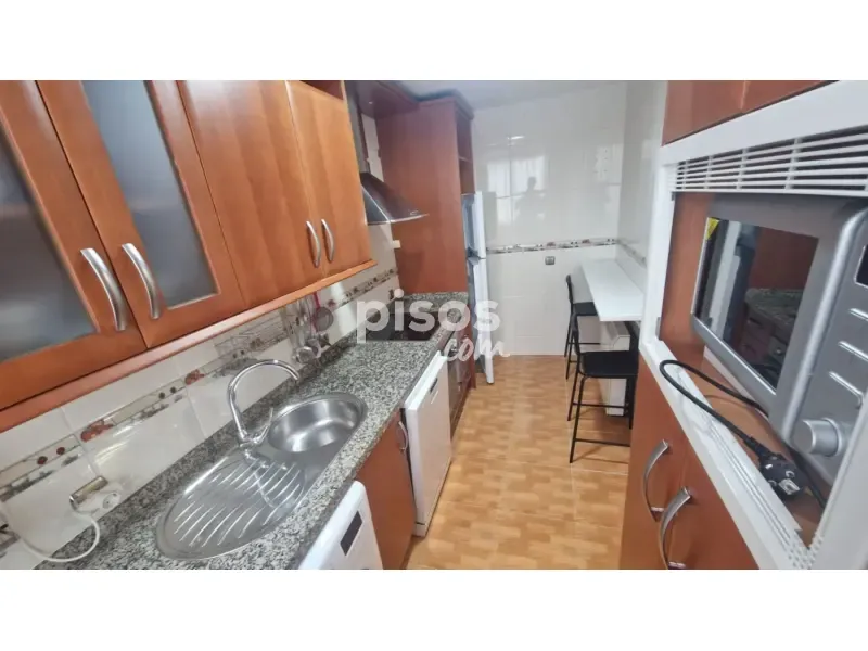 Köök - Furnished Flat with Balcony in San Andrés