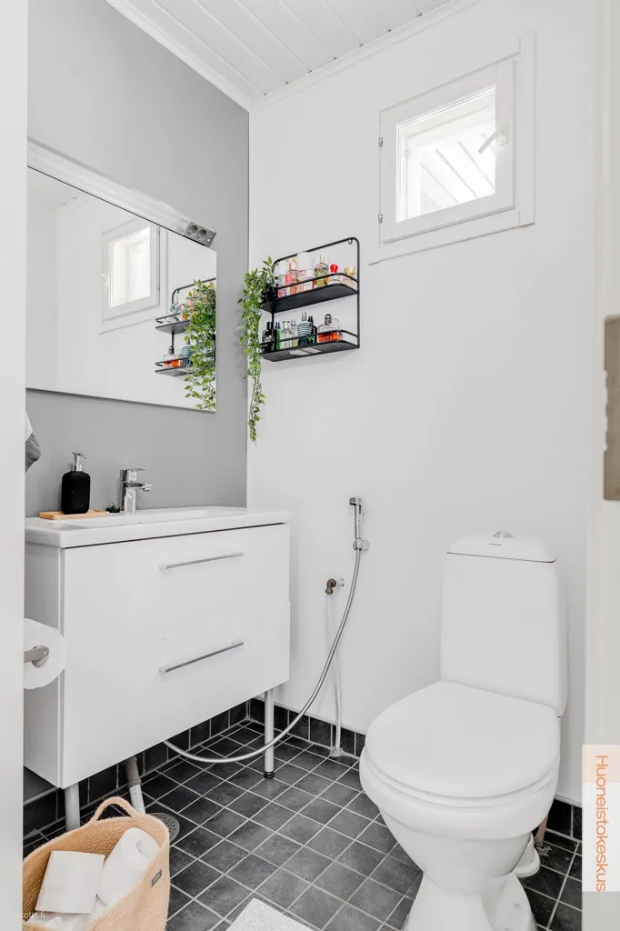 Salles de bain - Modern Apartment with Sea View in Oulu