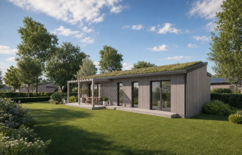 Contemporary Ecohouses in Bletterans