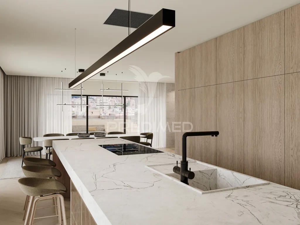 Cuisine - Luxury Apartment with Domotics in Braga