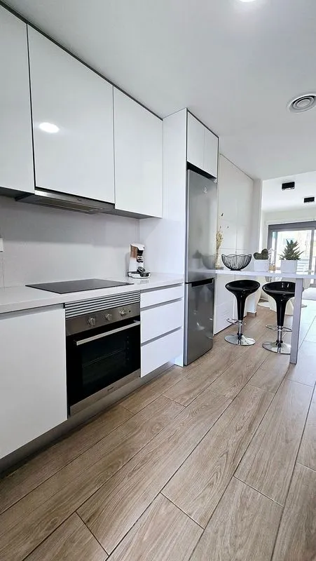 Cucina - Apartment with Private Garden in Finestrat