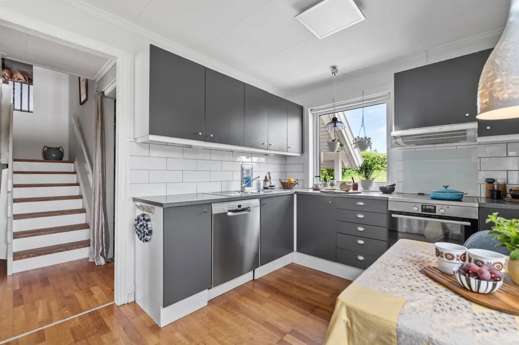 Cucina - Semi-detached House with Garden in Andebu