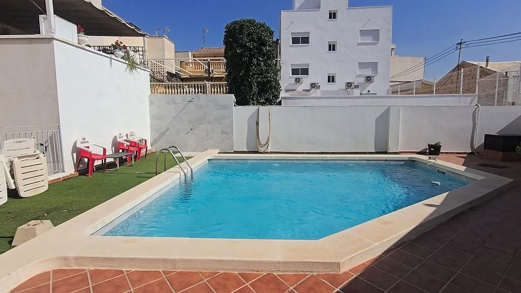 Pool - Ground Floor Flat with Pool in Villafranqueza