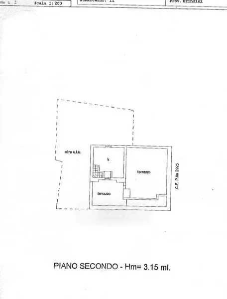 Floor Plan - Restored Terraced House with Spa in Ostuni