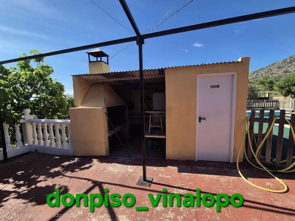 Terrasse - Rural House with Pool in Monóvar