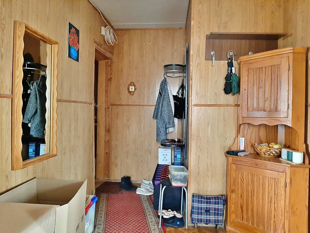 Entrée - Two-Bedroom Apartment with Balcony in Biržai