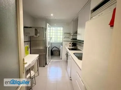 Kitchen - Apartment with Pool on Bulevar Ashmawi, Marbella